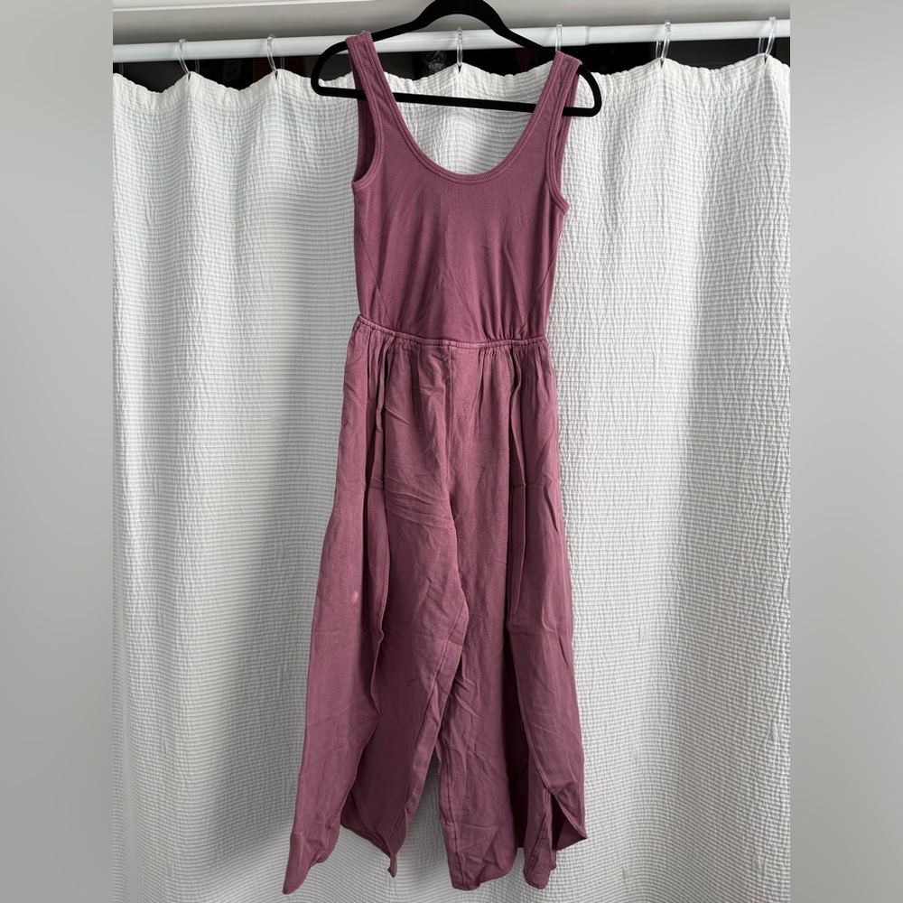 Free People Purple Jumpsuit